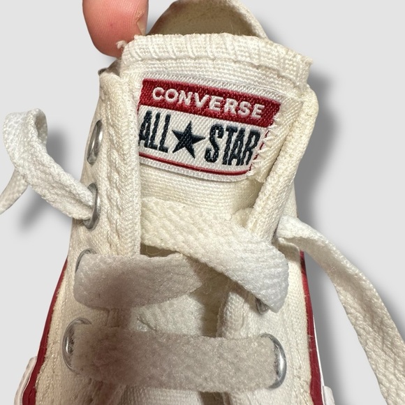 Converse Chuck Taylor All Star Low-Top Sneaker Baby/Infant Size 3 White - Picture 9 of 10